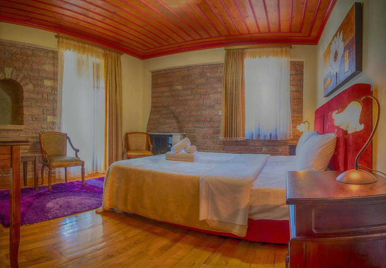Hotel Aggelon Katafygio Asprangeloi Esterno foto