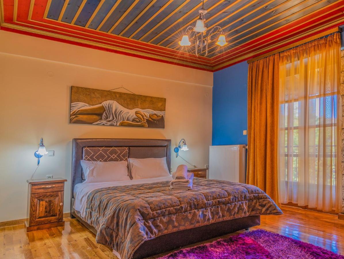 Hotel Aggelon Katafygio Asprangeloi Esterno foto