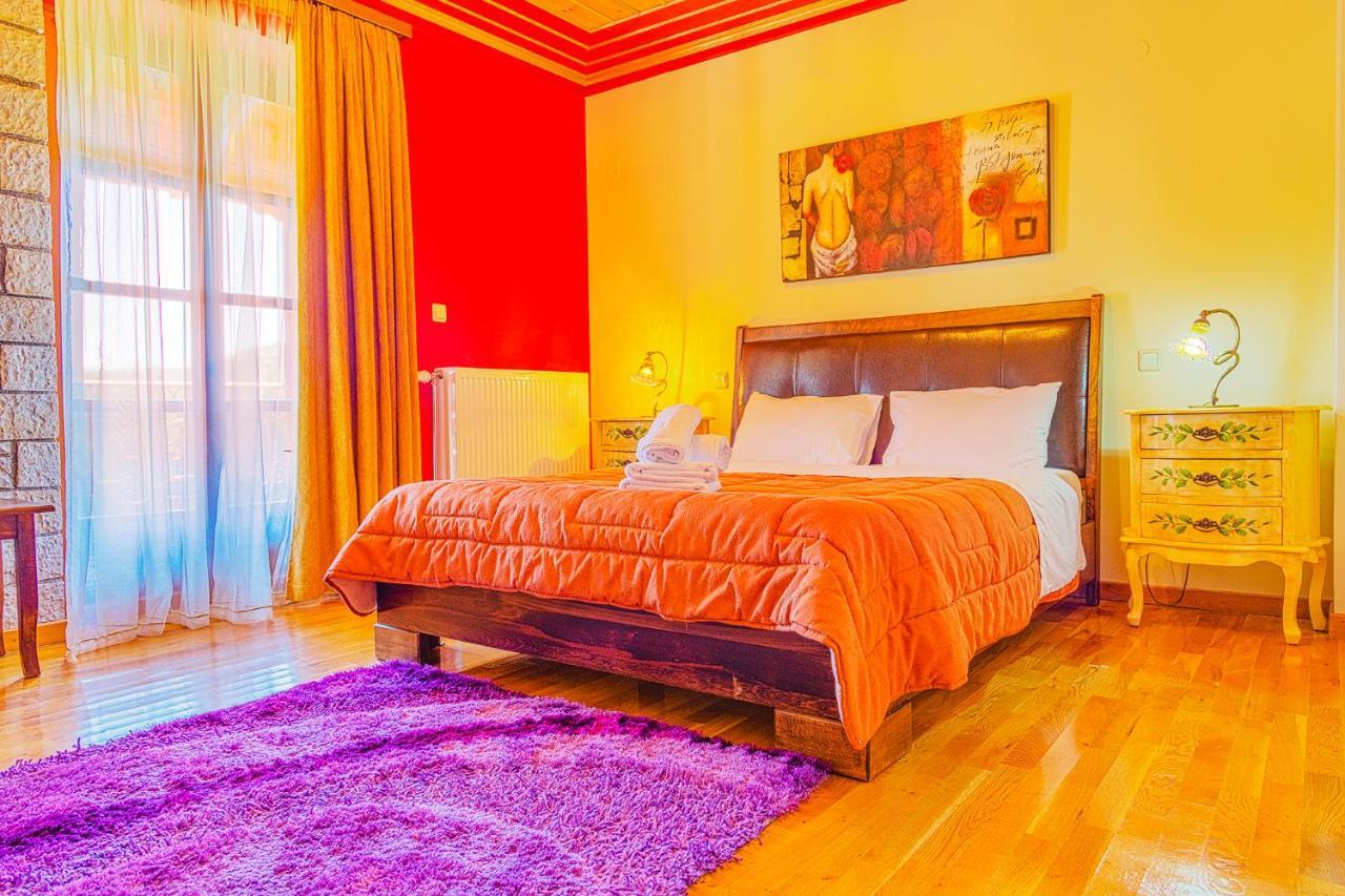 Hotel Aggelon Katafygio Asprangeloi Esterno foto