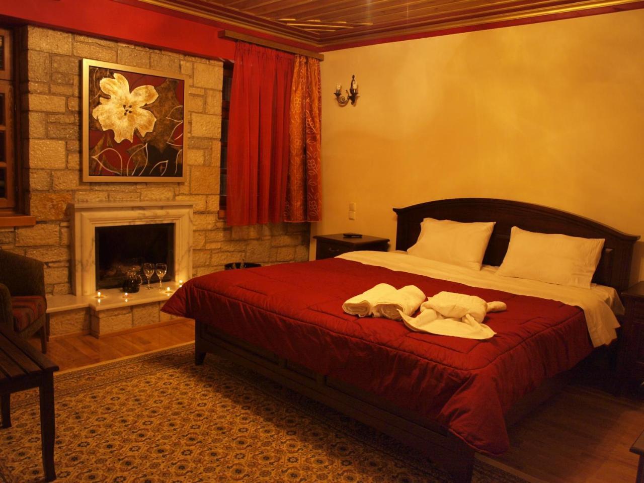 Hotel Aggelon Katafygio Asprangeloi Esterno foto