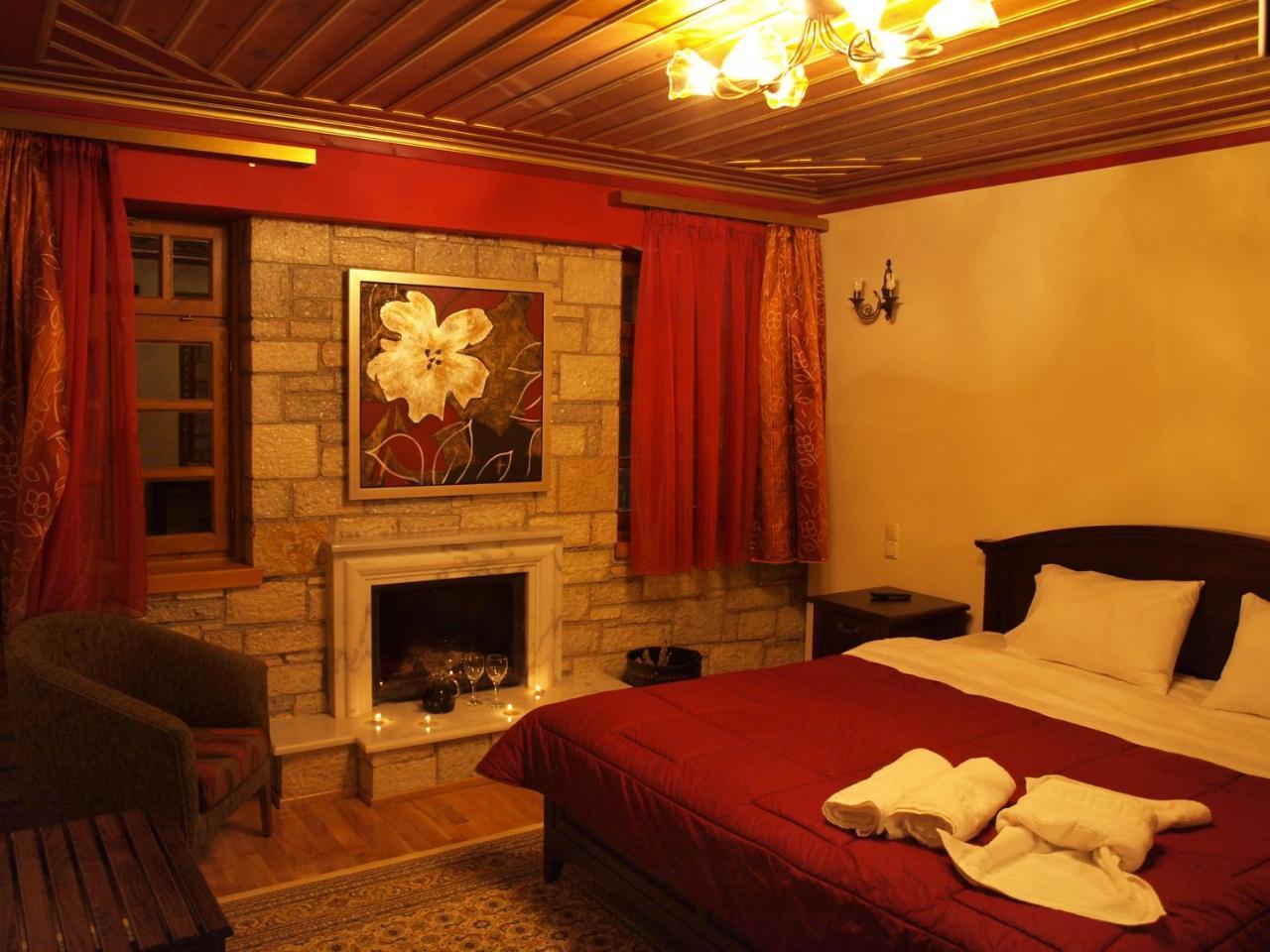 Hotel Aggelon Katafygio Asprangeloi Esterno foto