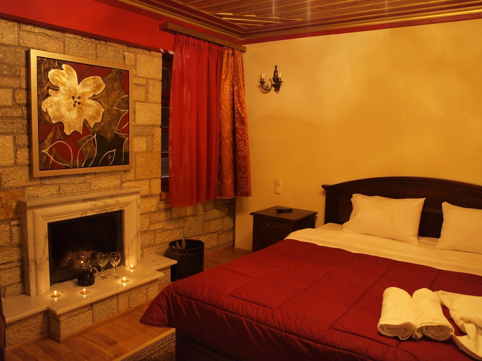 Hotel Aggelon Katafygio Asprangeloi Esterno foto