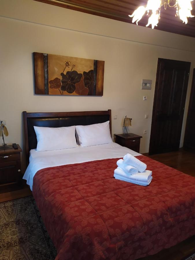 Hotel Aggelon Katafygio Asprangeloi Esterno foto