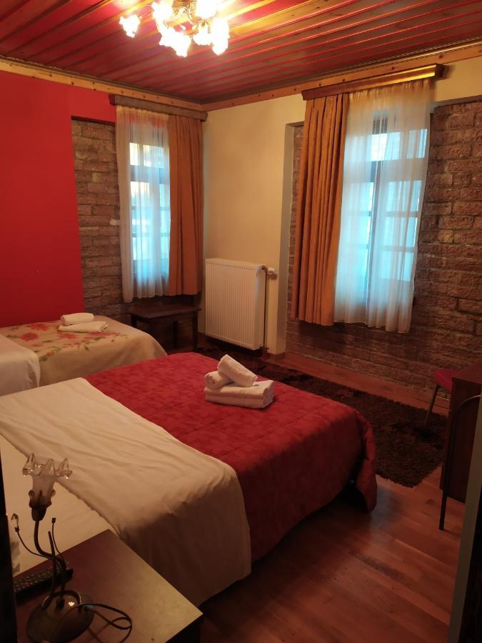 Hotel Aggelon Katafygio Asprangeloi Esterno foto